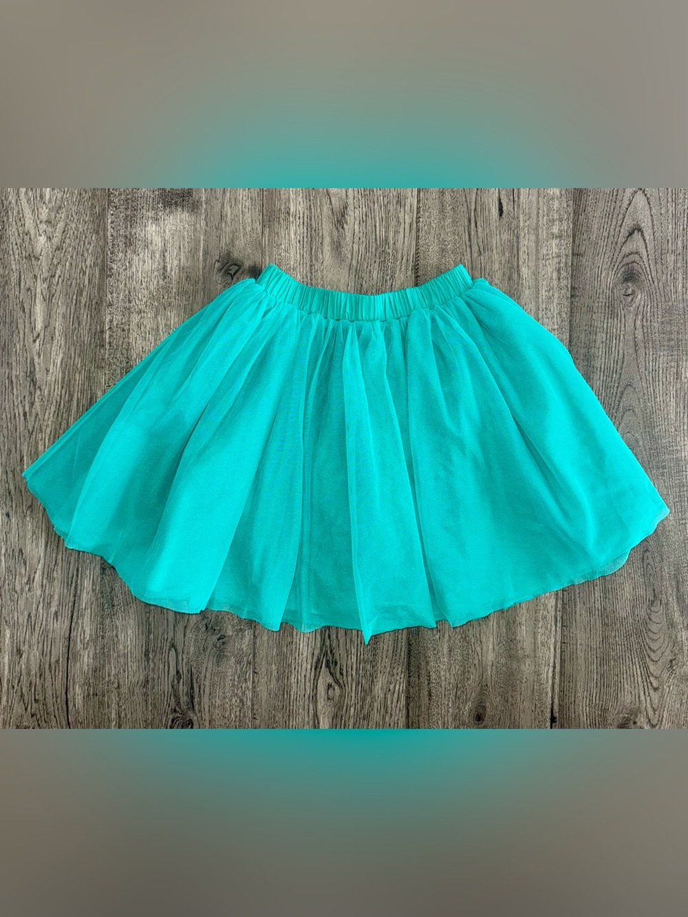Hanna Andersson Girls Layered Tulle Skirt - Teal
